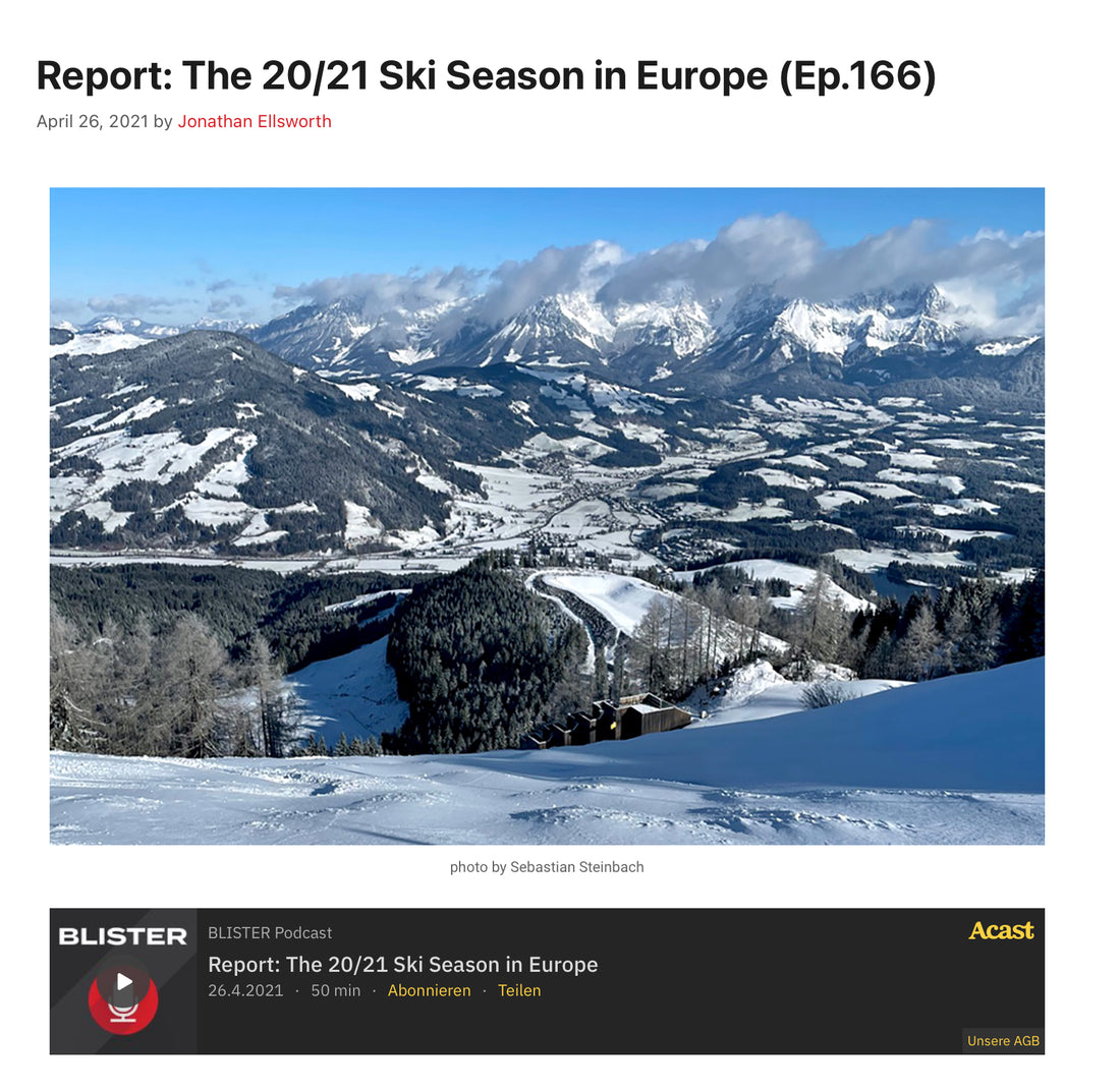 Blister Podcast mit blacksheepsports über die europäische Skisaison