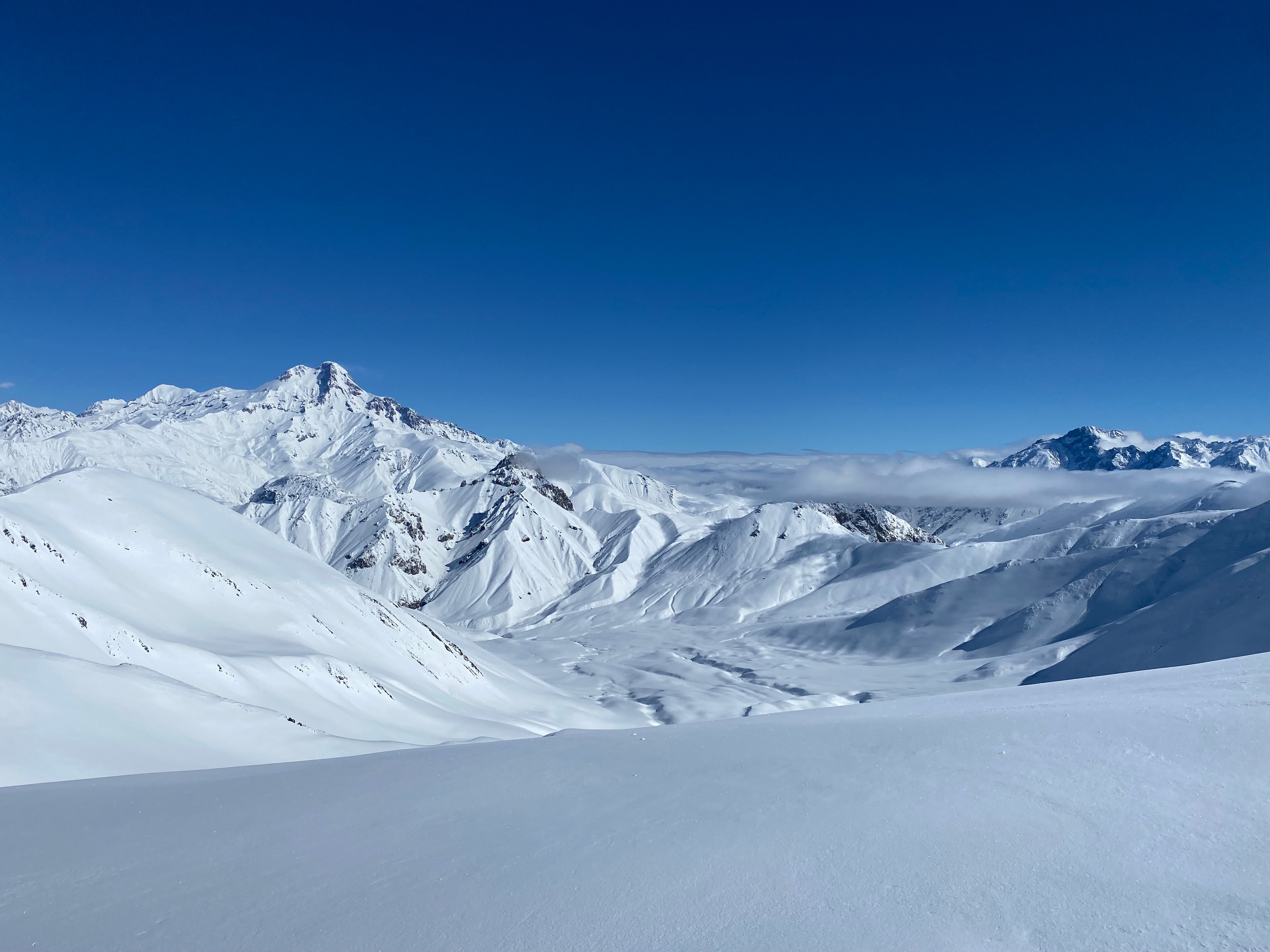 NEU Georgien 2024: Gudauri im großen Kaukasus