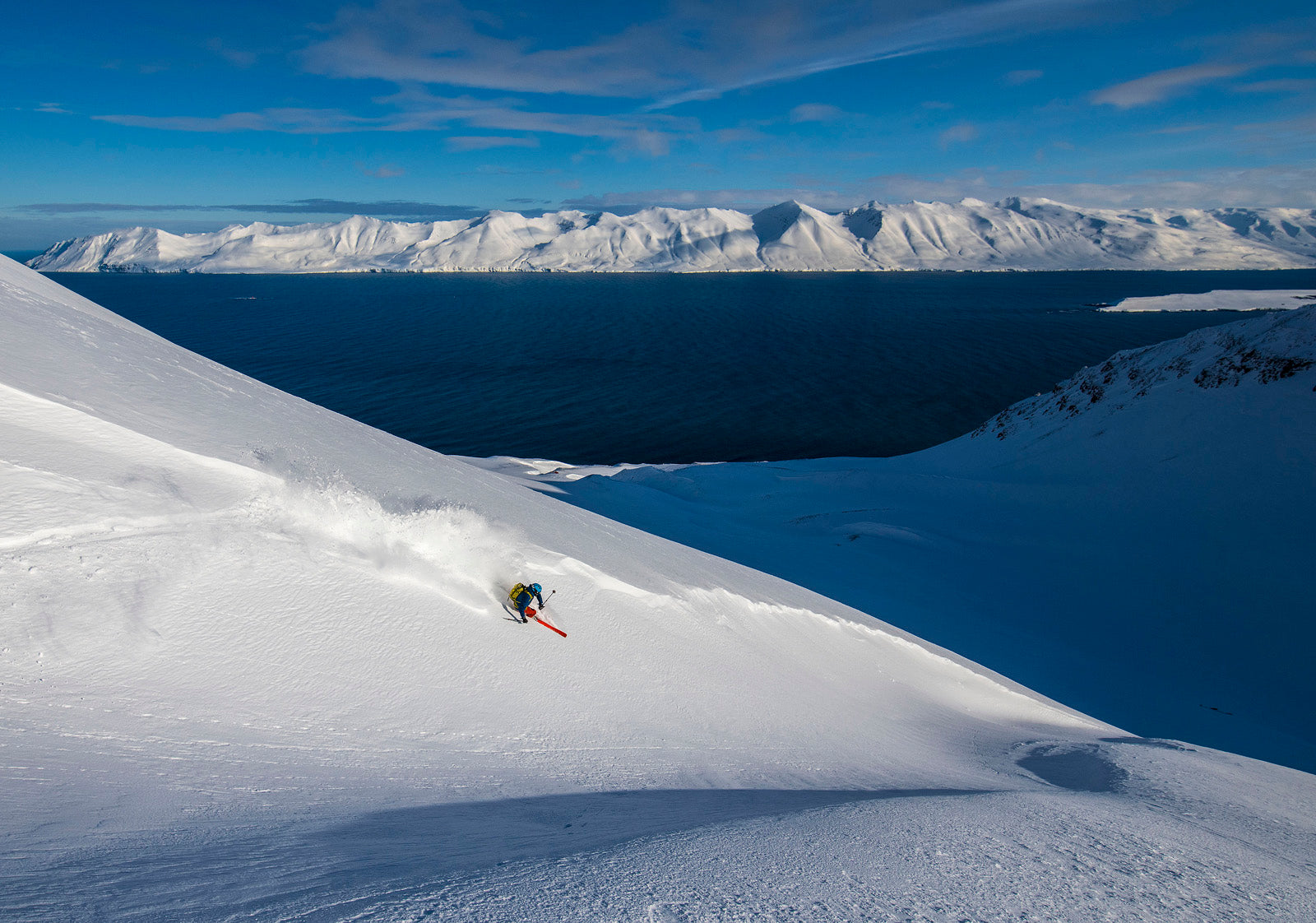 Heliskiing-Abenteuer Island 2024