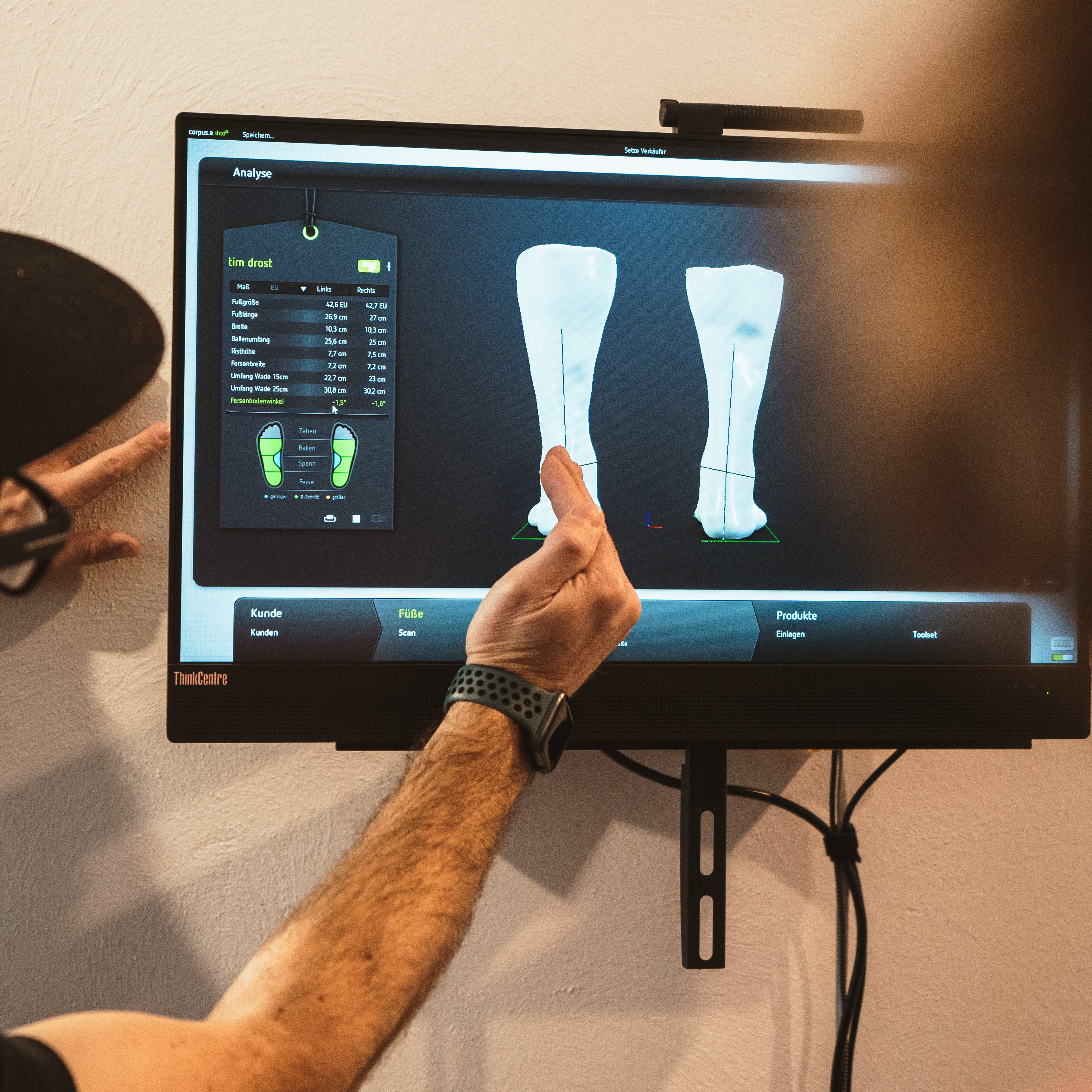 Skischuhkauf inklusive Analyse und Bootfitting