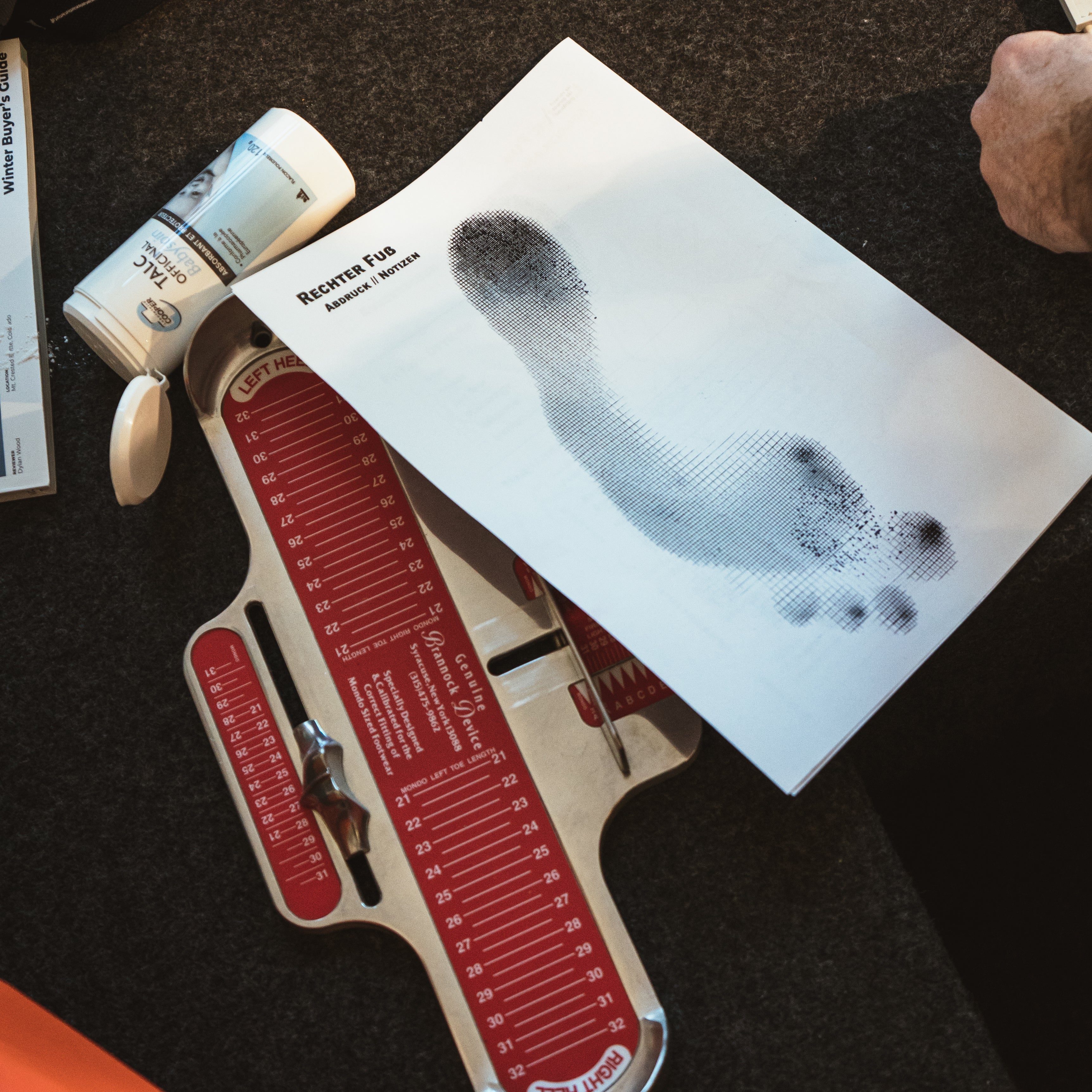 Bootfitting/Analyse Fremdschuh