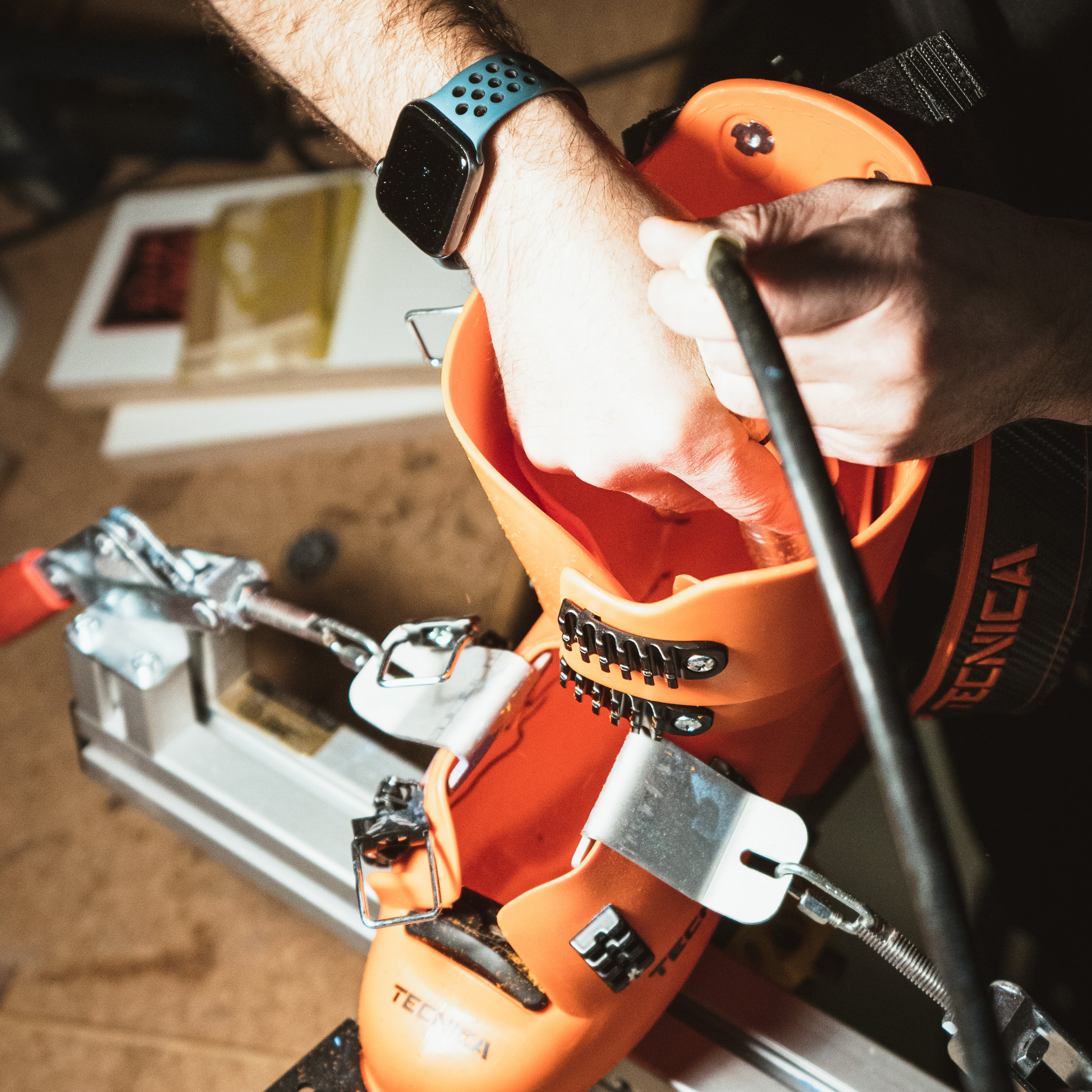 Re-Fit/Korrektur im Shop gekaufter Skischuh